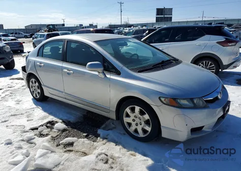 2010 Honda Civic Lx z USA, uszkodzony, nr VIN 2HGFA1F54AH320968